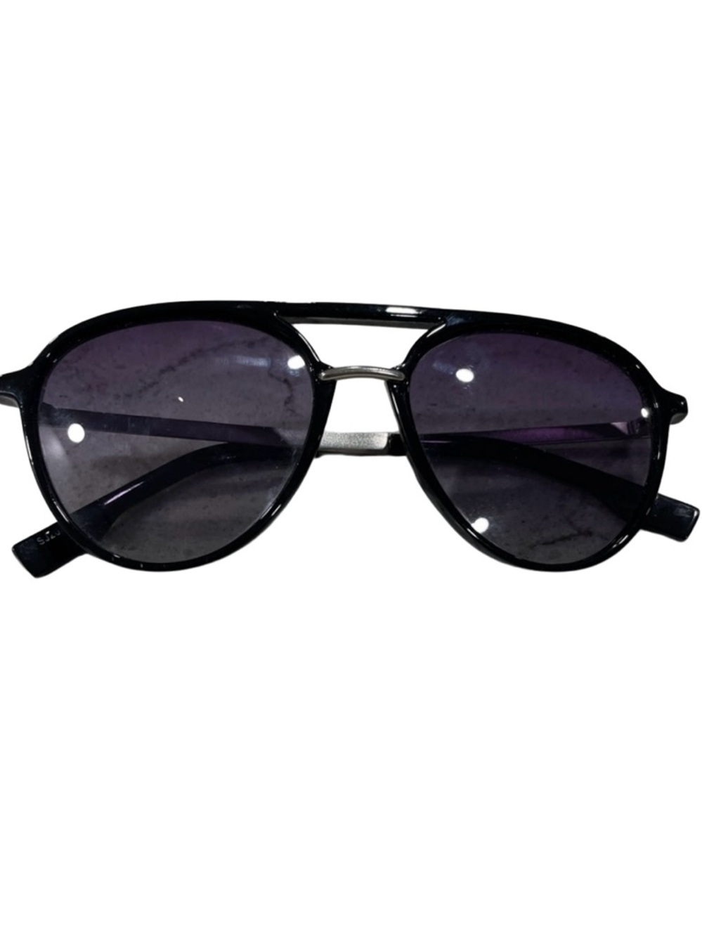 Stylish Black and Silver Sunglasses
